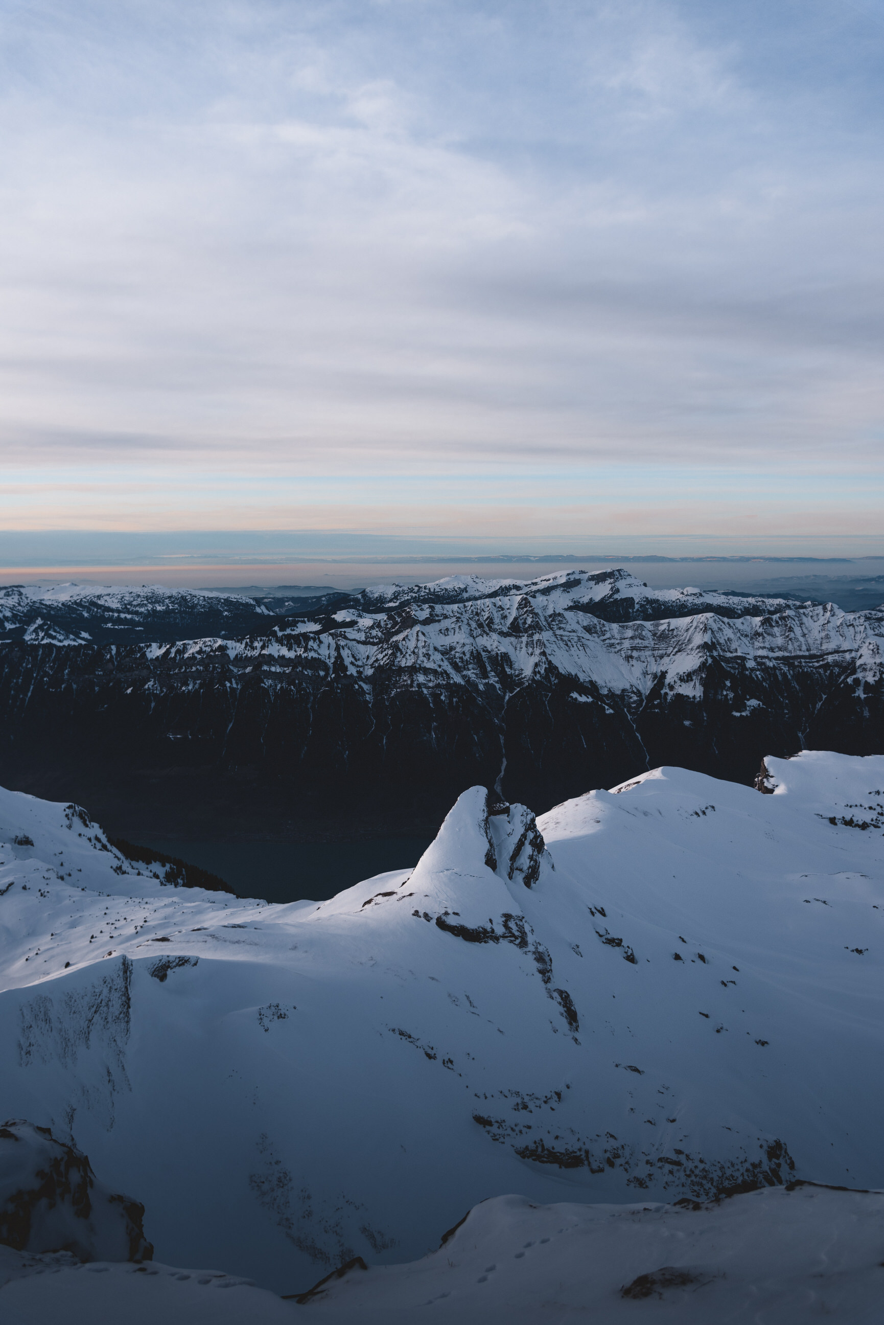 photo of winter hike